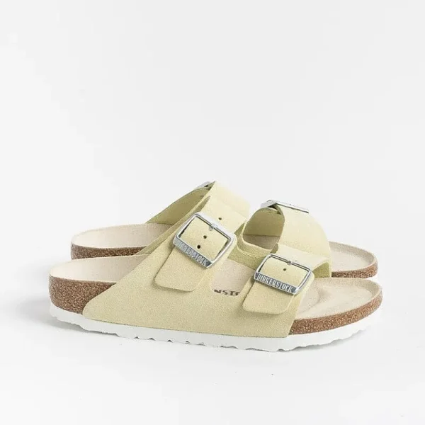 Women BIRKENSTOCK Low Sandals* - Flat Sandals 1024201 - Arizona Bs - Shimmering Popcorn