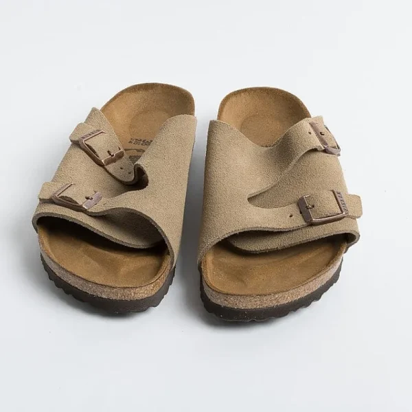 Women BIRKENSTOCK Low Sandals* - Flat Sandals 1023891 - Zurich Bs - Taupe