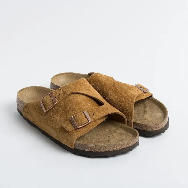 Women BIRKENSTOCK Low Sandals* - Flat Sandals 1023891 - Zurich Bs - Mink