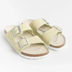 Women BIRKENSTOCK Low Sandals* - Flat Sandals 1024201 - Arizona Bs - Shimmering Popcorn