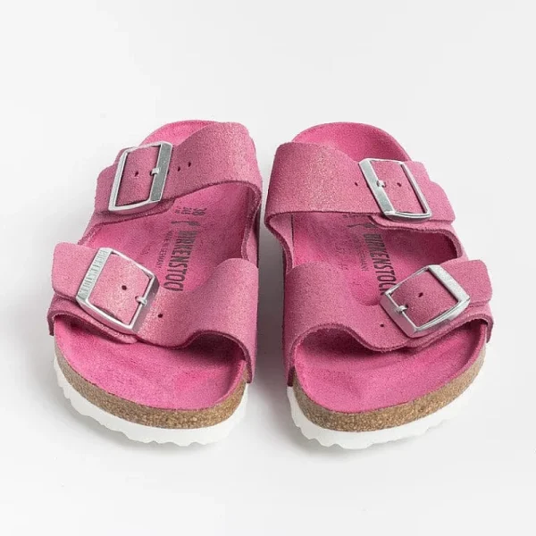 Women BIRKENSTOCK Low Sandals* - Flat Sandals 1024218 - Arizona Bs - Shimmering Fuchsia