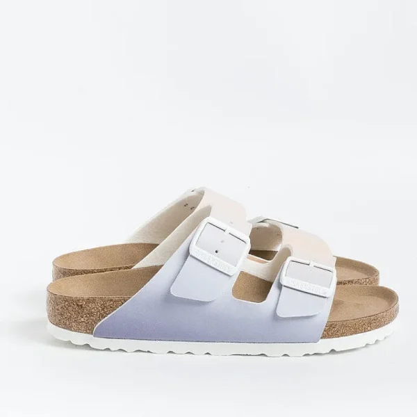 Women BIRKENSTOCK Low Sandals* - Flat Sandals 1024255 - Arizona Bs - Purple Fog Multi Vegan