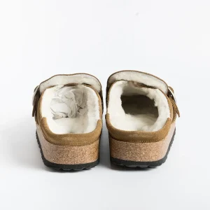 Women BIRKENSTOCK Sabots And Sleepers* - Sleepers 1018126 - Buckley - Shearling Tea