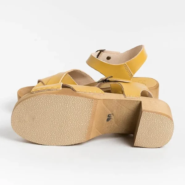 Women BOSABO Sandals With Heel* - Sandals With Heels - 457 - Ochre