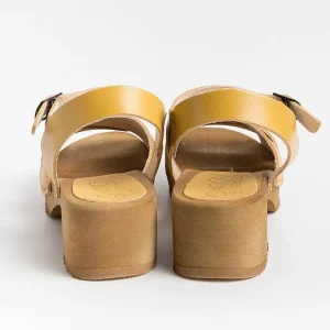 Women BOSABO Sandals With Heel* - Sandals With Heels - 457 - Ochre