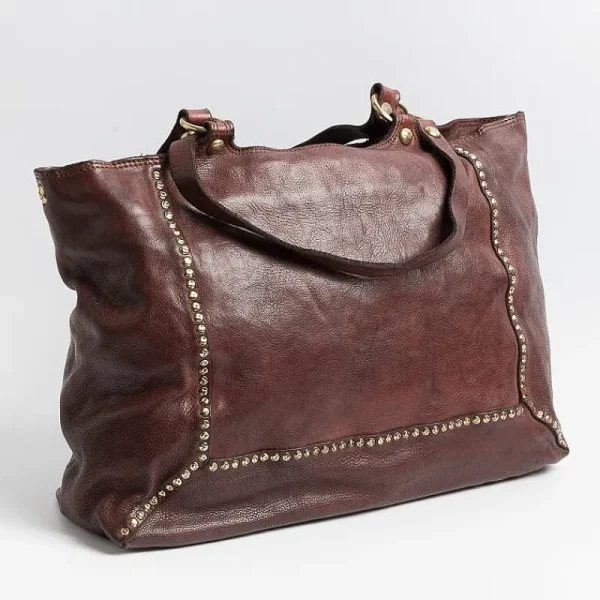 Women Campomaggi Tote Bags* - Shoulder Bag - 36200 - Vinaccia