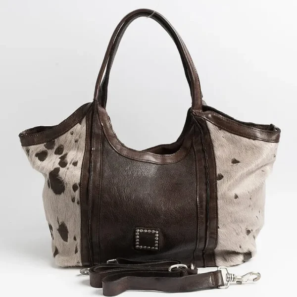 Women Campomaggi Tote Bags* - Shoulder Bag - 36070 - Moro Cavallino