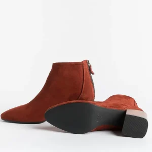 Women CAPPELLETTO 1948 Ankle Boots* - Lara3 Ankle Boot - Brick Suede