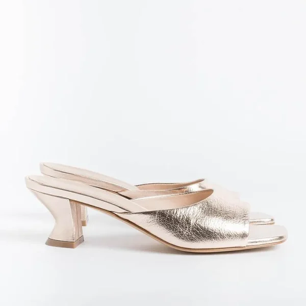 Women CAPPELLETTO 1948 Mules* - Mules - Elise4 - Champagne Laminate