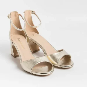 Women CAPPELLETTO 1948 Sandals With Heel*Cappellettoshop - Sandals With Heels - Aleta 4 - Platinum Laminate