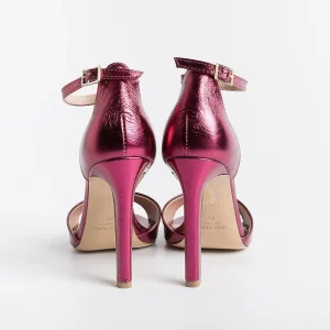 Women CAPPELLETTO 1948 Sandals With Heel*Cappellettoshop - Sandals With Heels - Lilyan2 - Fuchsia Laminate