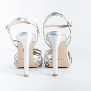 Women CAPPELLETTO 1948 Sandals With Heel*Cappellettoshop - Sandals With Heels - Lilyan3 - Silver Laminate