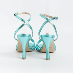 Women CAPPELLETTO 1948 Sandals With Heel*Cappellettoshop - Sandals With Heels - Venus 14 - Light Blue Laminate