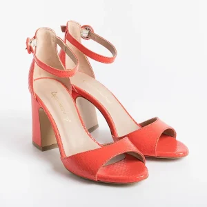 Women CAPPELLETTO 1948 Sandals With Heel*Cappellettoshop - Sandals With Heels - Kaila2 - Amazonia Red