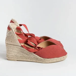 Women CASTAÑER Sandals With Heel*Castaner - Sandals With Heels - Espadrilles - Bilina 6 - Red Carmine