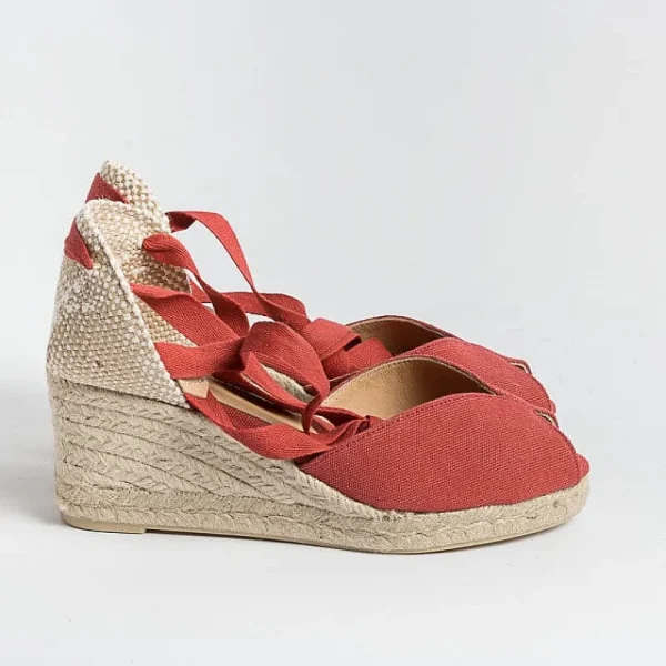 Women CASTAÑER Sandals With Heel*Castaner - Sandals With Heels - Espadrilles - Bilina 6 - Red Carmine