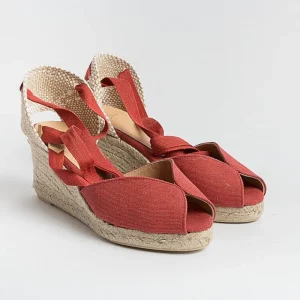 Women CASTAÑER Sandals With Heel*Castaner - Sandals With Heels - Espadrilles - Bilina 6 - Red Carmine