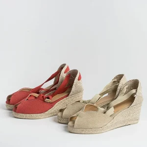 Women CASTAÑER Sandals With Heel*Castaner - Sandals With Heels - Espadrilles - Bilina 6 - Red Carmine