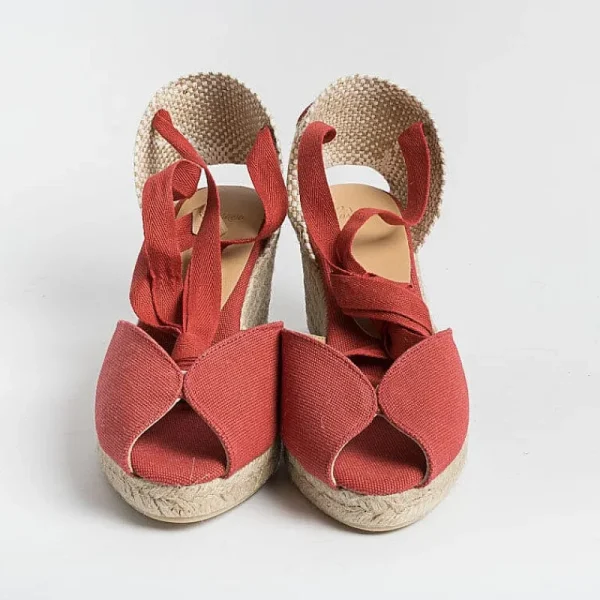 Women CASTAÑER Sandals With Heel*Castaner - Sandals With Heels - Espadrilles - Bilina 6 - Red Carmine