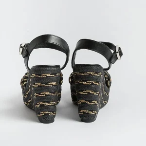 Women CASTAÑER Sandals With Heel*Castaner - Sandals With Heels - Espadrilles - Joaquina - Black Gold