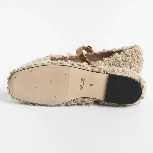 Women CHEVILLE Ballerina* - Ballerina - Nelda Na - Curl Beige