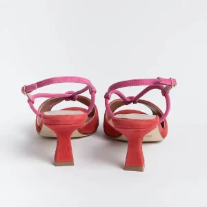 Women CHEVILLE Sandals With Heel* - Sandals With Heels - Alida - Fuchsia Red