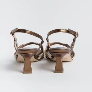 Women CHEVILLE Sandals With Heel* - Sandals With Heel - Clizia - Bronze Gold