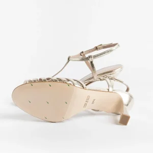 Women CHEVILLE Ceremony - Shoes And Clutches* - Sandals With Heel - Ophelia - Platinum