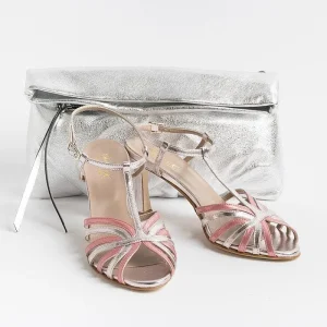 Women CHEVILLE Ceremony - Shoes And Clutches* - Sandals With Heels - Ophelia - Pink Orchid