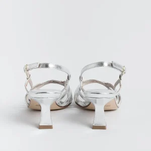 Women CHEVILLE Sandals With Heel* - Sandals With Heel - Clizia - Silver