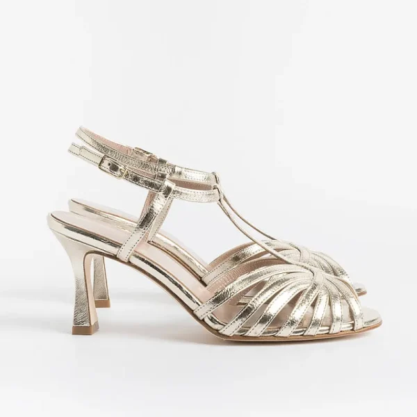 Women CHEVILLE Wedding Shoes* - Sandals With Heel - Ophelia - Platinum