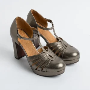 Women CHIE MIHARA - Collezione Donna Decollete*Chie Mihara - Decollete - Yeilo - Pewter