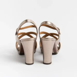 Women CHIE MIHARA - Collezione Donna Sandals With Heel*Chie Mihara - Sandals With Heels - Arana - Champagne Laminate