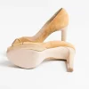 Women CONTO A Decollete*Claude Mare - Decollete - Newtomia - Beige Suede