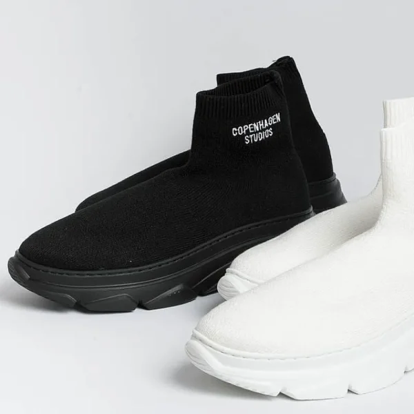 Women COPENHAGEN Sneakers* - Boot Sneakers - Cph198 - White