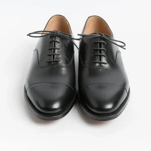 Men CROCKETT & JONES Wedding Shoes* - Oxford Shoes - Connaught - 27742A - Black Leather