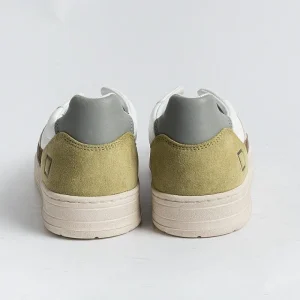 Men DATE Sneakers* - Sneakers - Court 2.0 - Vintage Calf White Army