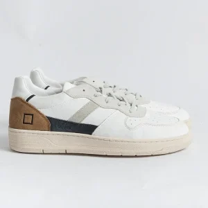 Men DATE Sneakers* - Sneakers - Court 2.0 - Vintage Calf White Camel