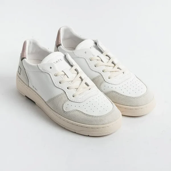 Women DATE Sneakers* - Sneakers - Court Basic - White Pink