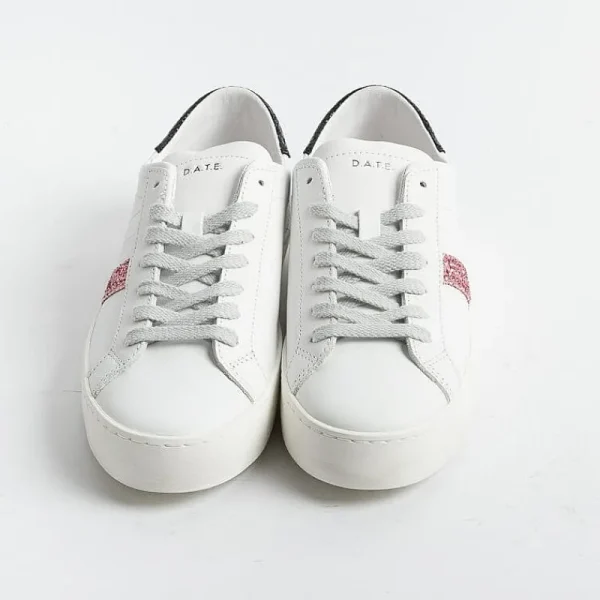 Women DATE Sneakers* - Sneakers - Hill Low Vintage Calf White Petal - White Pink