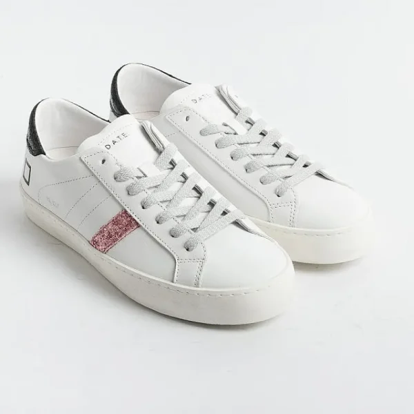 Women DATE Sneakers* - Sneakers - Hill Low Vintage Calf White Petal - White Pink