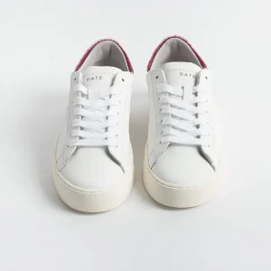 Women DATE Sneakers* - Sneakers - Sonica Calf White Petal - White Pink Cavallino