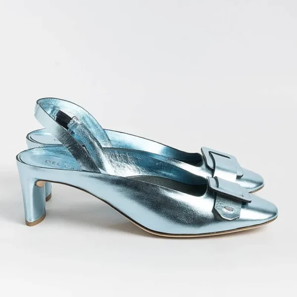 Women DEL CARLO Slingbacks* - Sling Back - 11303 - Mirror - Sky