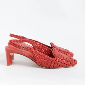 Women DEL CARLO Slingbacks* - Sling Back - 11503 - Miro - Poppy Weaving