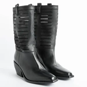 Women Elena Iachi Texans* - Texan Boots E2882 - Black Boston