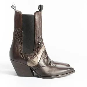 Women Elena Iachi Boots* - Texan Boots E2479 - Dark