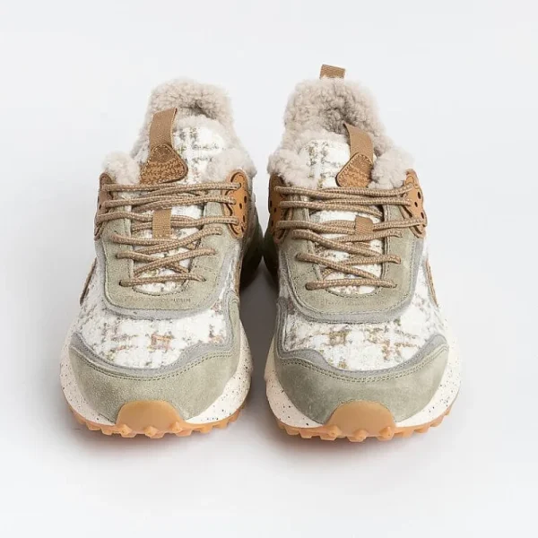 Women FLOWER MOUNTAIN Sneakers* - Kotetsu 1E05 Sneakers - Beige