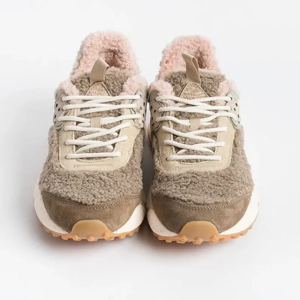 Women FLOWER MOUNTAIN Sneakers* - Kotetsu 1E03 Sneakers - Teddy Beige Pink