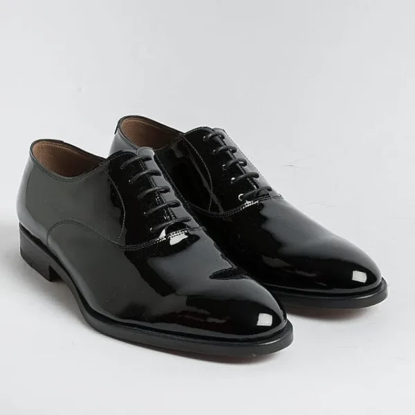 Men FRATELLI ROSSETTI - Uomo Derby And Oxford Shoes*Fratelli Rossetti - Derby - 21604 - Black Paint