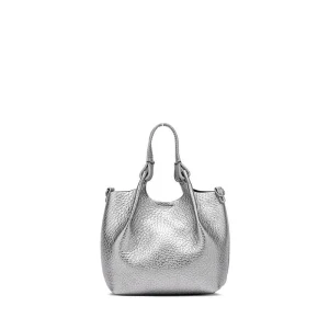 Women Gianni Chiarini Tote Bags* - Bs 9718 - Dua - Dark Silver Beaver